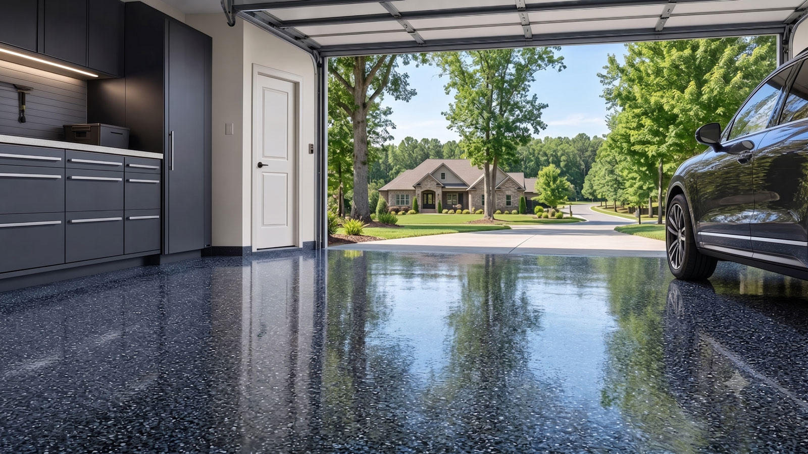 Garage Floor Coating in Holden, MA